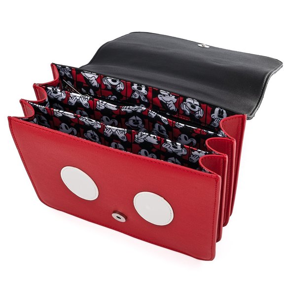 Disney Mickey Mouse Quilted Crossbody Bag - Picture 9 of 10